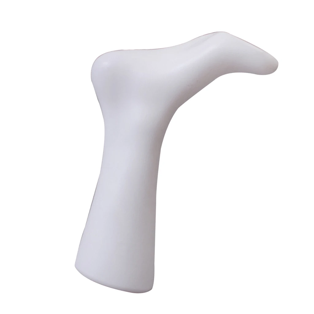 

Plastic Female Adult Foot Mannequin Model For Socks Sox Display, White