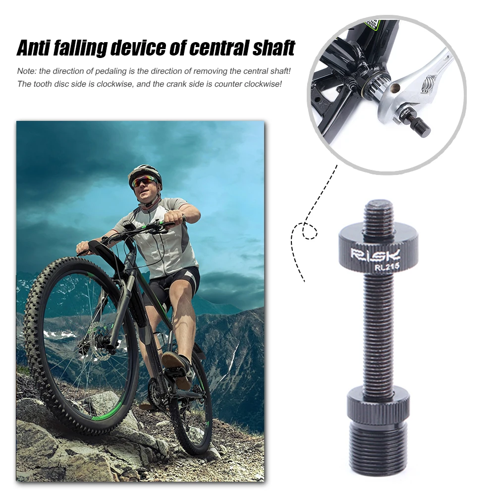 

Bike Bottom Bracket Anti Drop Repair Tool Fixed Rod Screw Cycling Press-in Removal Installation Air Shock Absorb Repair Tool