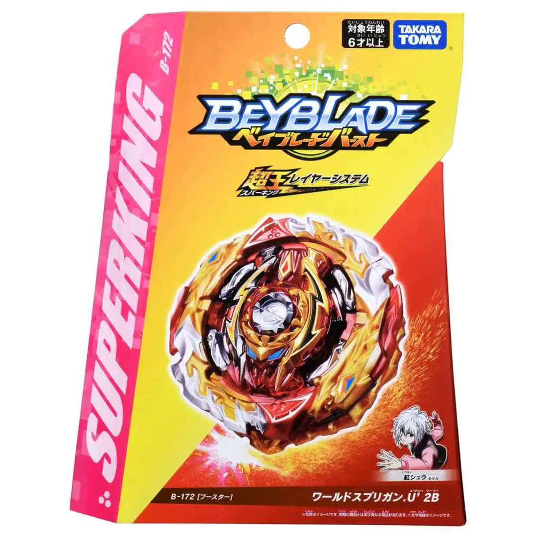 Оригинальный Takara Tomy Beyblade Burst Booster B172 World Spriggan.U 2B Preorder |