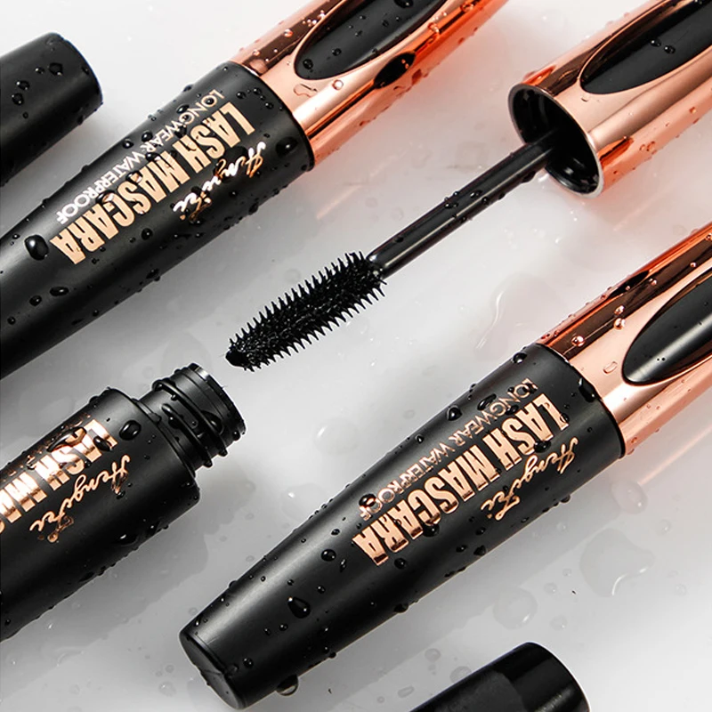 4d шелковое волокно Тушь для ресниц водоСТОЙКАЯ натуральная мягкая длинная тушь