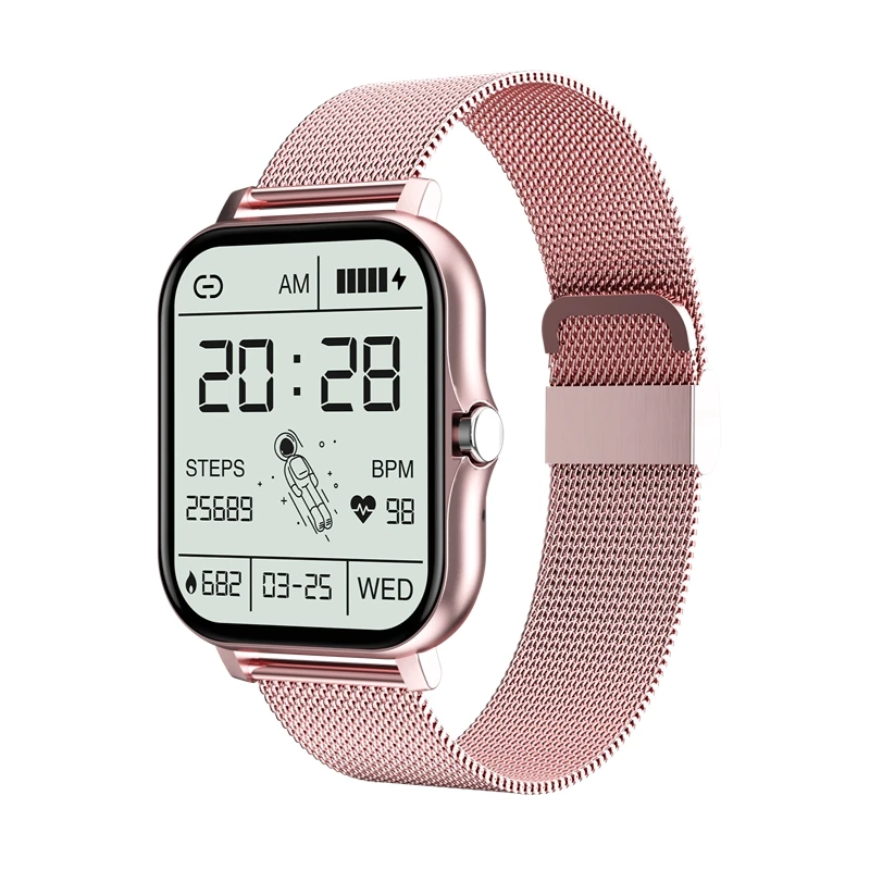 

men's and women's smart watches, full touch screen wristbands, sports and fitness trackers, Bluetooth, mobile phone