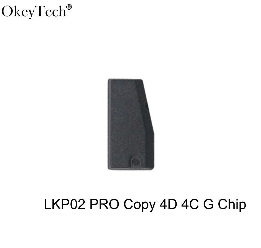 Okeytech 5 шт. LKP02 PRO клон 4C 4D G углеродный транспондер Автомобильный ключ чип для Ford Toyota