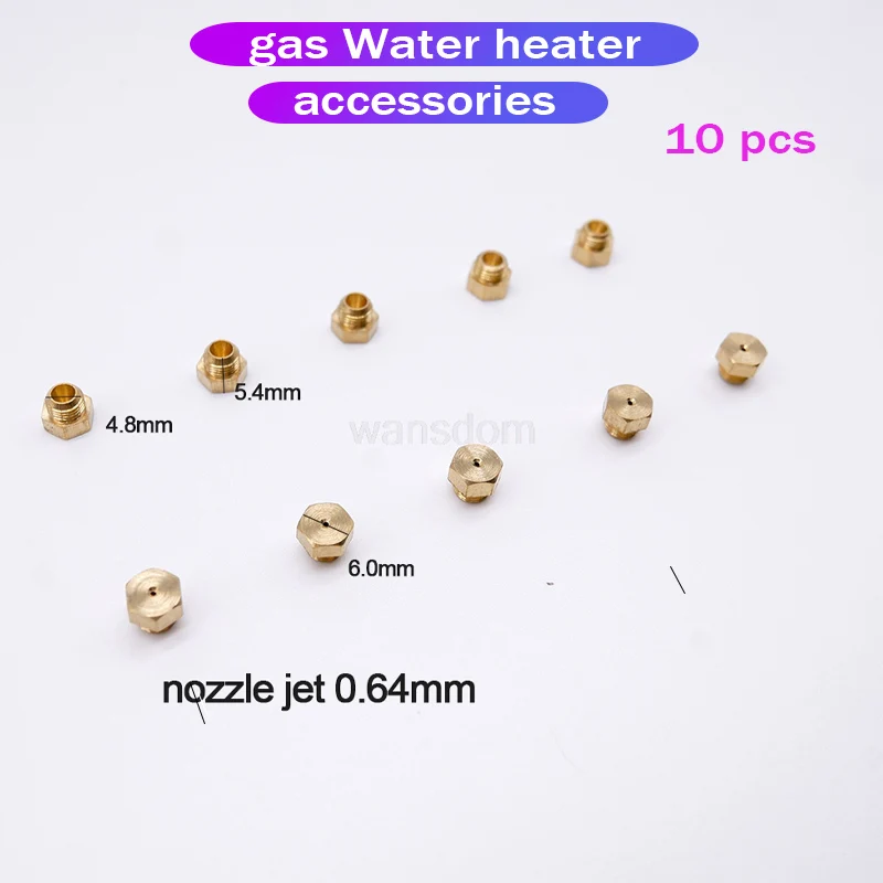 10 шт. M5 * 0 75 LPG газовый водонагреватель аксессуары для жидкого и природного газа