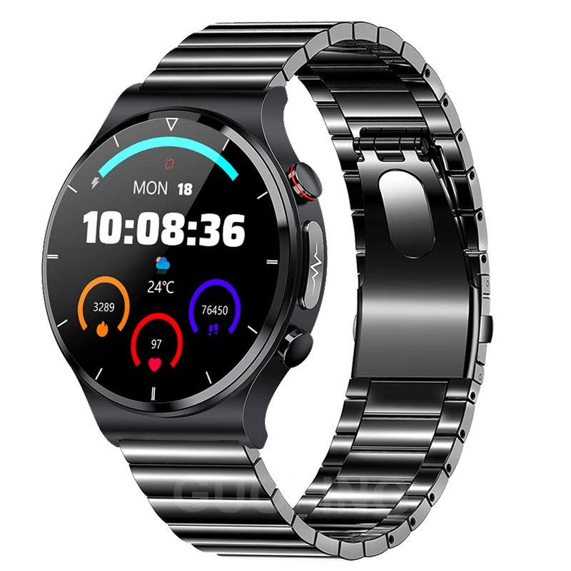 

360*360 HD 1.32 inch display Smart Watch Men Bluetooth Call IP68 Waterproof music player link Bluetooth headset Smartwatch Men