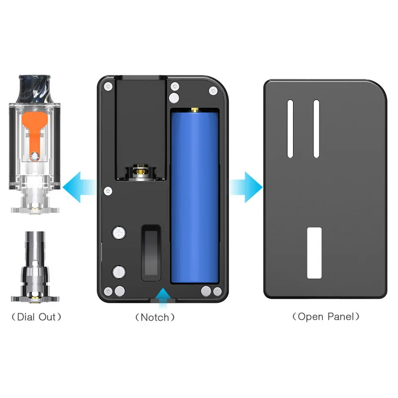 Оригинальный Aspire стимул комплект 4 2 мл Vape Pod 80 Вт электронная сигарета подходит