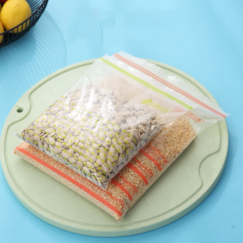 Многоразовые Пакеты для хранения еды пакеты морозильной камеры пластиковые