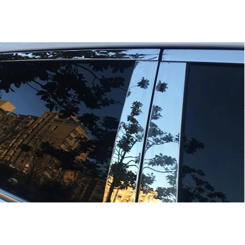 

Window Trim For HYUNDAI IX35 2009 2010 2011 2012 2013 2014 304 Stainless Steel Scratch-proof Pillar Posts Cover Car Protection