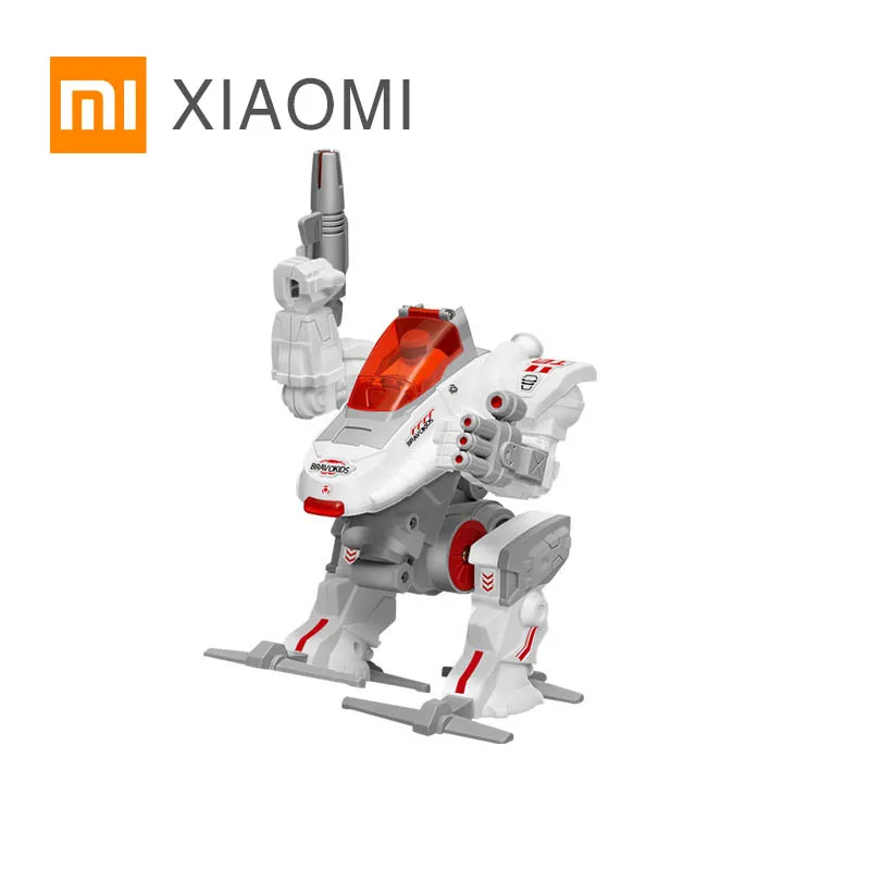 XIAOMI MIJIA Bravokids Робот Детская самодельная игрушка набор модель воина фигурка строительные блоки сборная игрушка мальчик девочка подарок