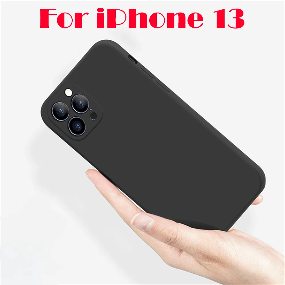 

Cover For Apple iPhone 13 Pro Max Mini Soft Silicone Phone Case Shockproof All-inclusive Case Lens Protector For iPhone 13 2022