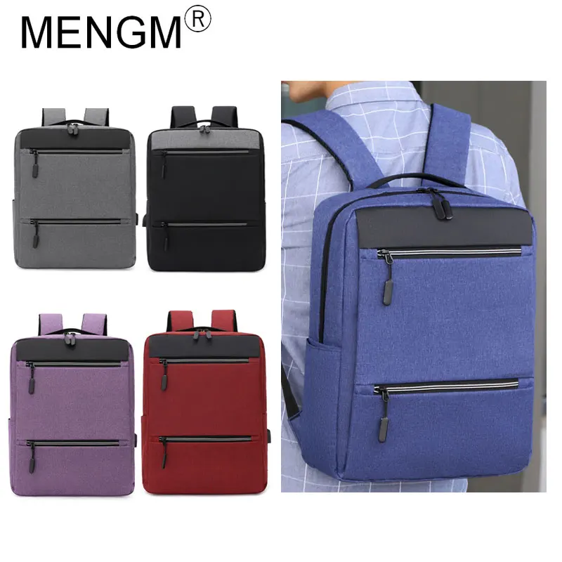 

MENGM Backpacks 15.6 inch Laptop Mochila Business Backpacking Oxford Rucksack Man Woman Boy Girl School Bag Birthday Gift