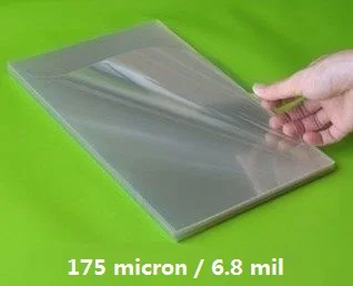 0.175mm A4 Clear Plastic Binding Cover Transparent 6.8mil Transparency Acetate Sheet 10/20/50 - You Choose Quantity