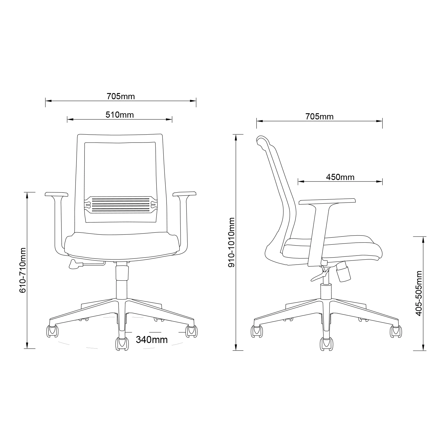 

Professional office mesh chair backrest computer swivel chair simple household mesh chair #