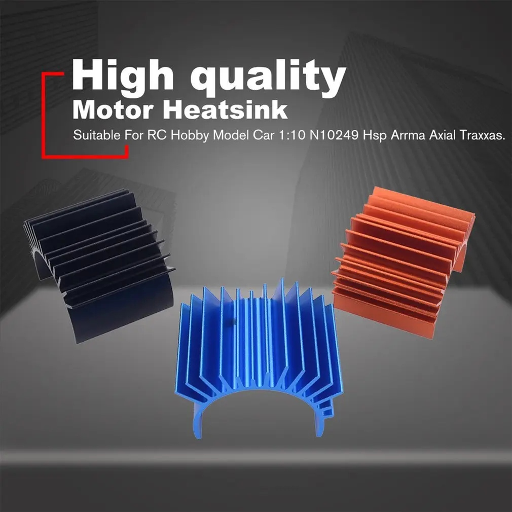 

Motor Heatsink For RC Hobby Model Car 1: 10 N10249 Hsp Arrma Axial Traxxas Fine Workmanship Good Performance