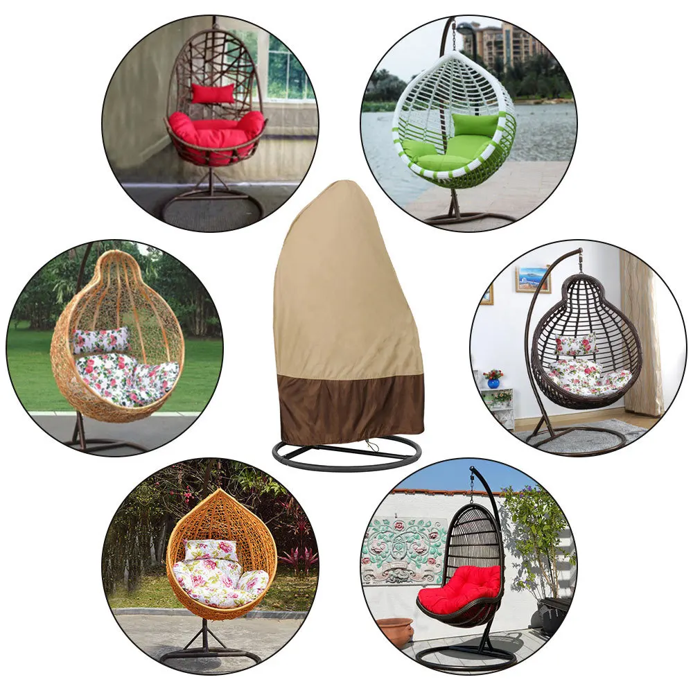 

Waterproof Patio Hanging Chair Cover Protective Cover Cover 190 X 115cm