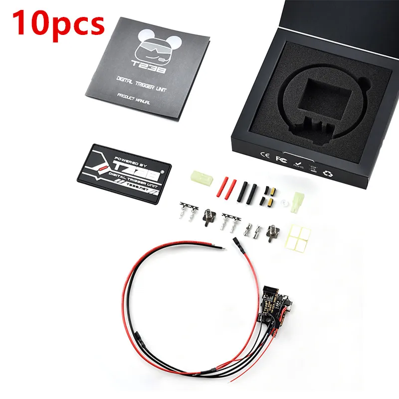 1pc/10pcs Version 1.7 T238 Programmable MOSFET Electronic Fire Control Module For XWE M4 /JM Gen.9 / FB /Jingji /JQ No.2 Gearbox | Игрушки и