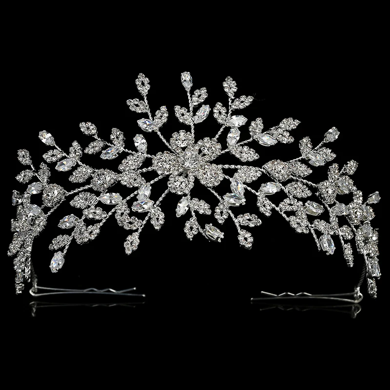 Головной убор HADIYANA простая форма цветка романтические женские свадебные