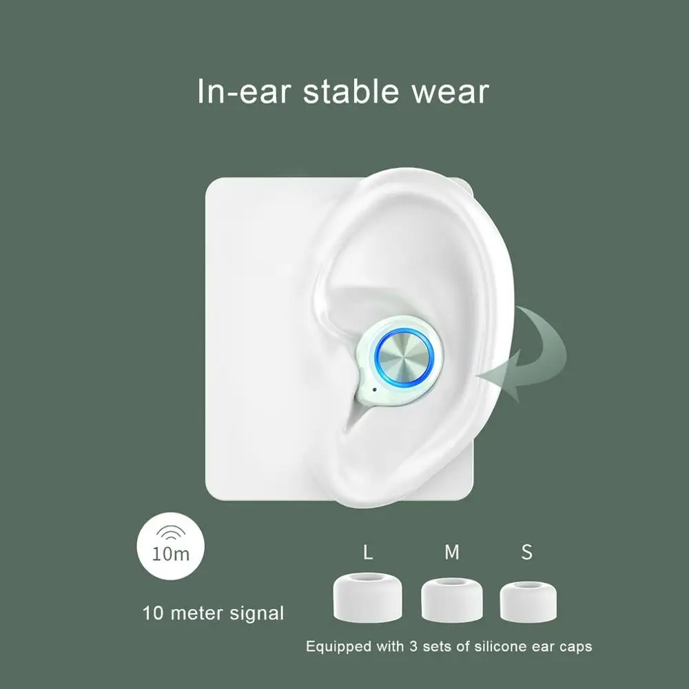 TW10 Беспроводные наушники с зарядной станцией 5 0 стерео бас вкладыши гарнитура