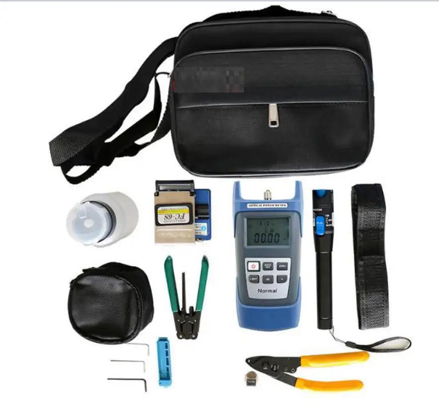 Ftth Tool Kit Stripper Cfs 2 Fc 6s Fiber Cleaver Optical Power Meter 10mw VFL|Оптоволоконное оборудование| |