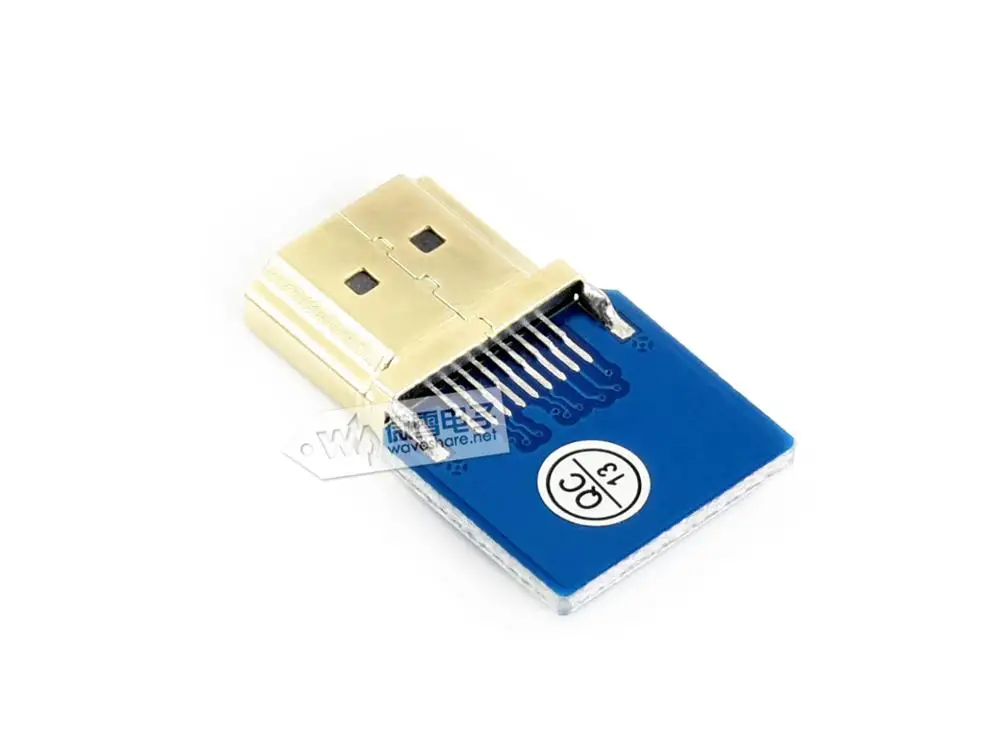 Адаптер Waveshare HDMI совместимый для самостоятельной сборки кабель