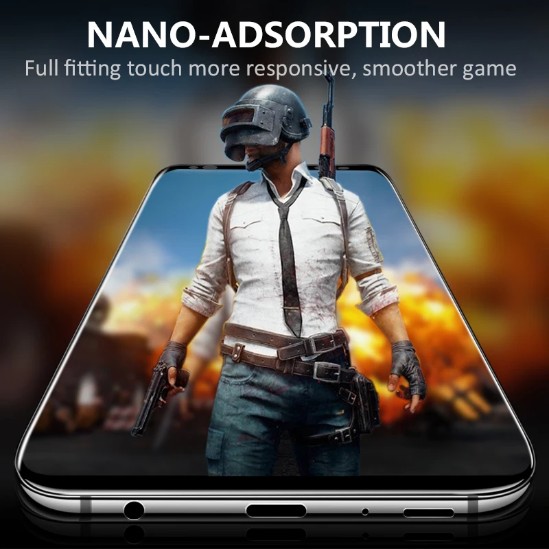 Suntaiho 3D полное изогнутое закаленное стекло для Samsung Galaxy J4 J6 J8 2018 Защитная пленка