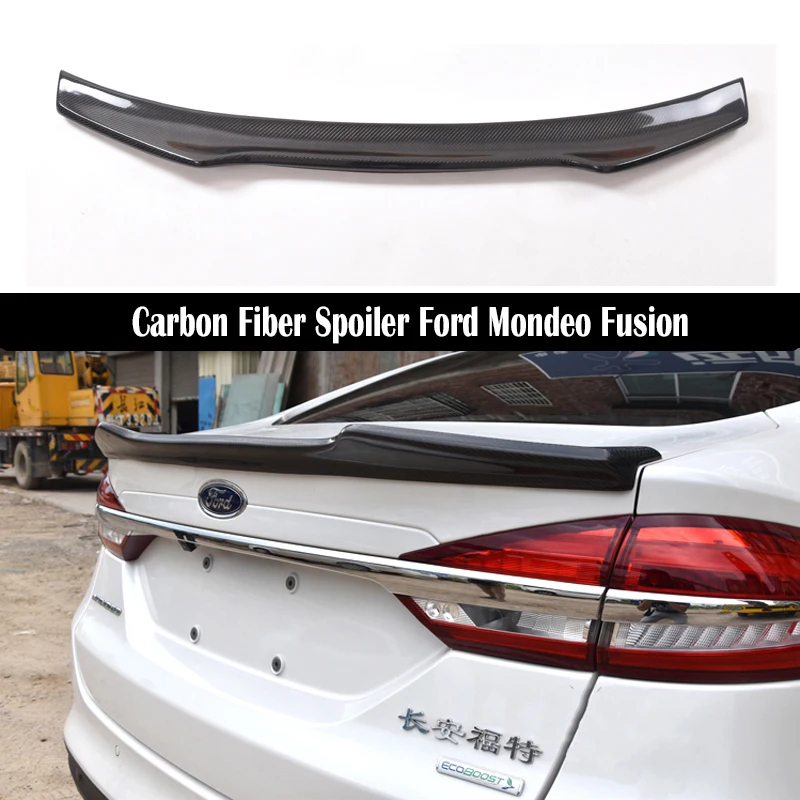 Для Ford Mondeo Fusion 2013-2021 заднее крыло спойлер на крышке багажника Спойлеры крыльев из
