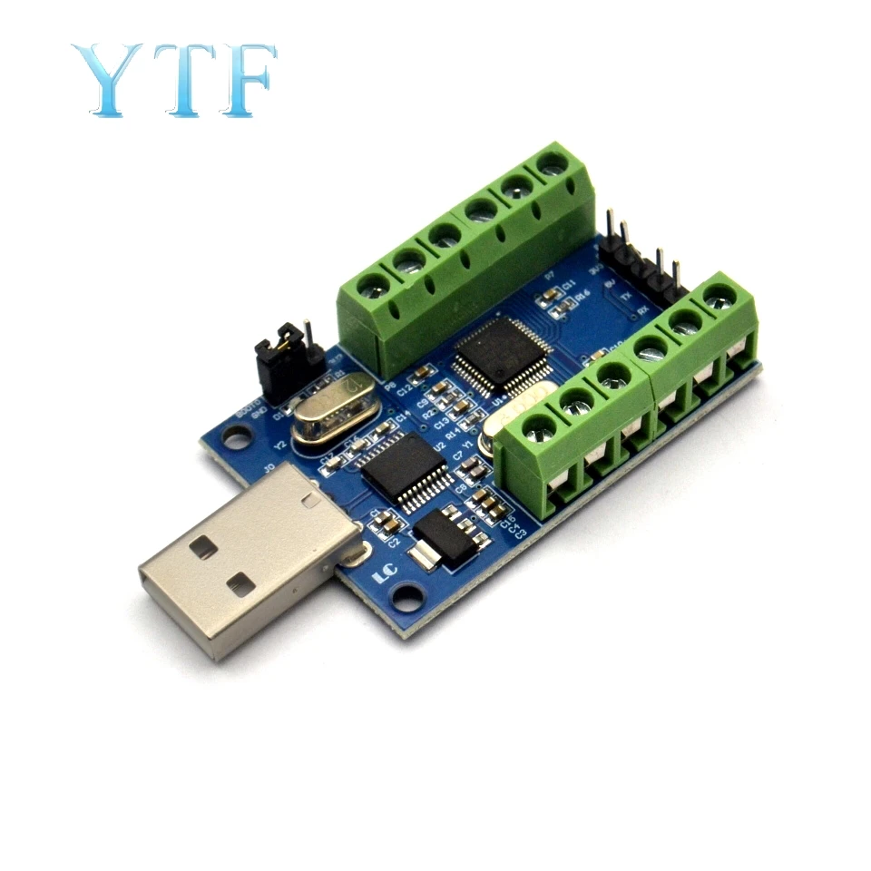 12 бит USB интерфейс каналов 10 AD выборка ADC сбор данных STM32 коммуникационная плата