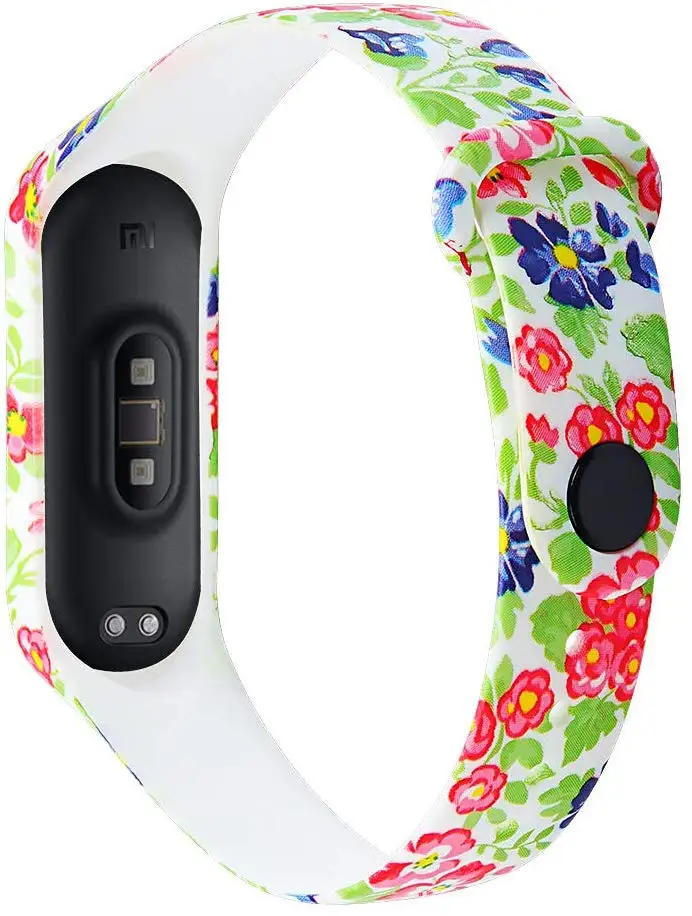 Сменный ремешок для браслета Xiaomi Mi Band 4 3 силиконовый miband разнообразные