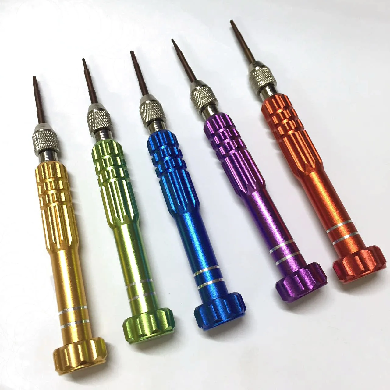 Дешево! Набор прецизионных отверток 5 в 1 легированная сталь S2 нескользящая ручка