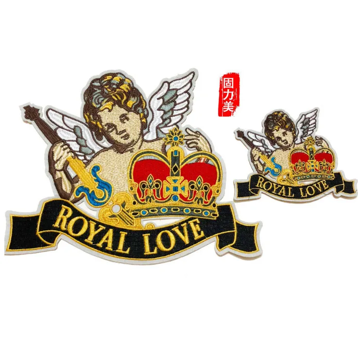 1 шт. гитарная Корона ангельские крылья Купидон водорастворимый патч для