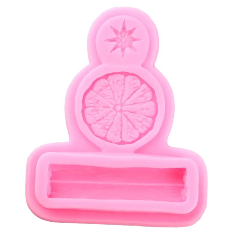 Лимон звездочки бадьяна корицы силиконовые формы конфеты Полимерная глина