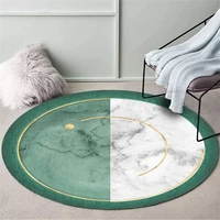light luxury carpet simple nordic modern rug small bedside living room chair mat round tapetes de sala room decoration ed50dt