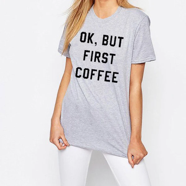 Mom and I Been Casual Family Matching T-shirts Outfits Ok But First Milk &amp Coffee Daughter Son Shirts | Мать и ребенок
