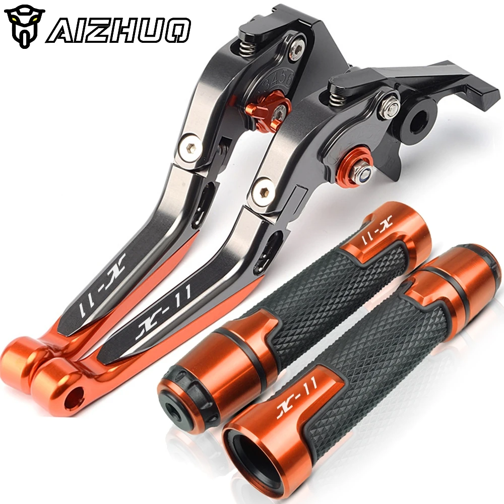 

Brake Levers Clutch Motorcycle Accessories Racing Grips Handle Grips For Honda X-11 X11 1999-2002 2000 2001 Brake Clutch Levers