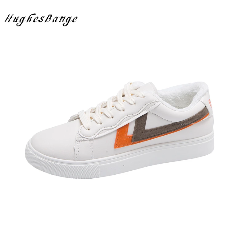 sneakers women Autumn winter new Shoes white Casual comfortable fashion Wild leather canvas tide Running outdoor sports training | Обувь