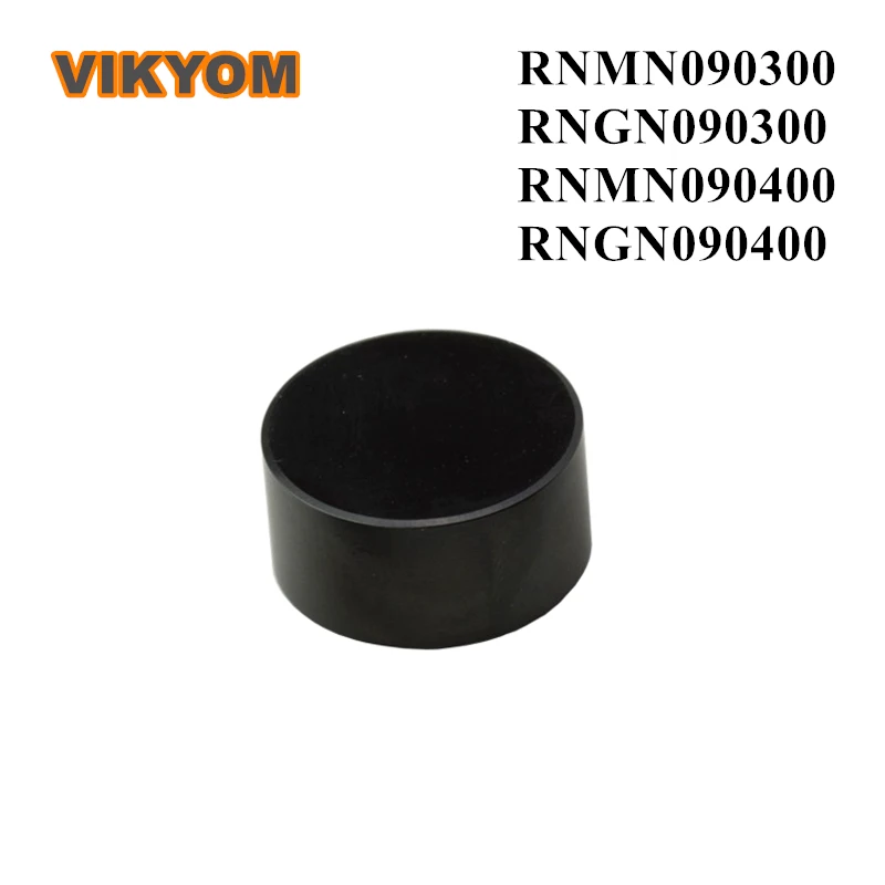 

Turning Tools CBN Solid CNC Lathe Tool RNMN090300 RNGN090300 RNMN090400 RNGN090400 CBN Inserts Black For CNC Machining Bearings