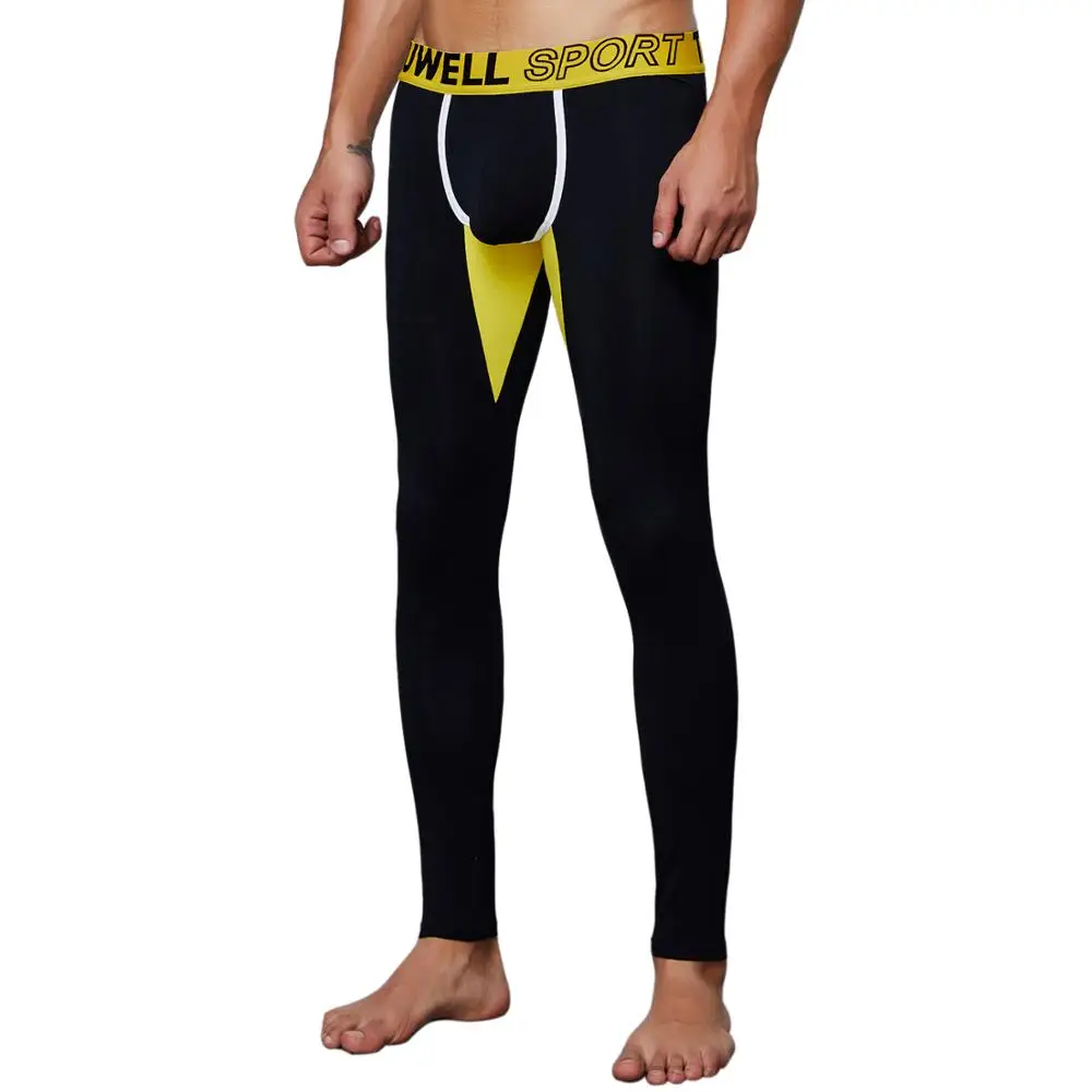 Мужские кальсоны осень-зима теплые удобные колготки леггинсы длинные штаны