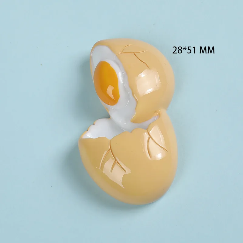 

10Pcs Simulation Mini Egg Charms Resin Cabochon Earring Bracelet Necklace Jewelry Making Accessories DIY Pendants Craft