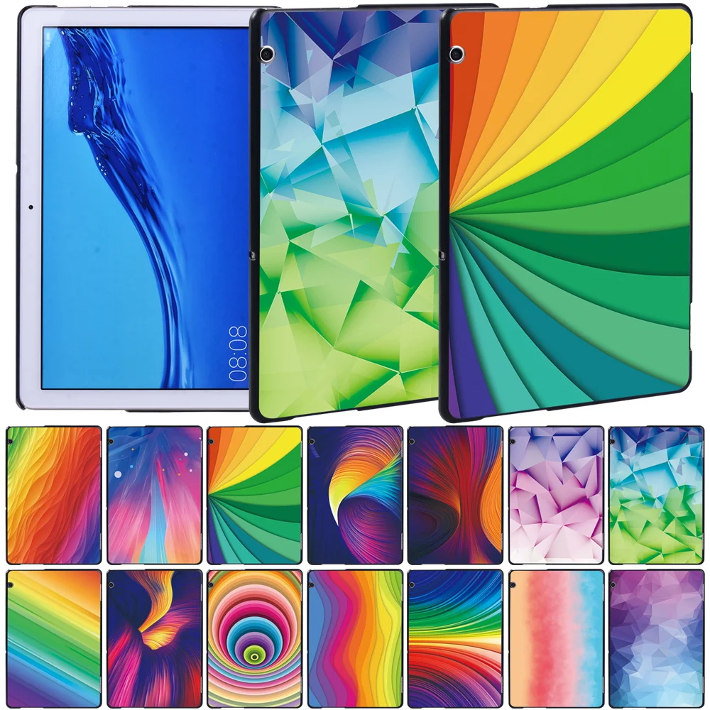 Для Huawei MediaPad T5 10 1 дюймов/MediaPad T3 9 6/MediaPad 8 0 дюймов крутой акварельный принт Тонкий