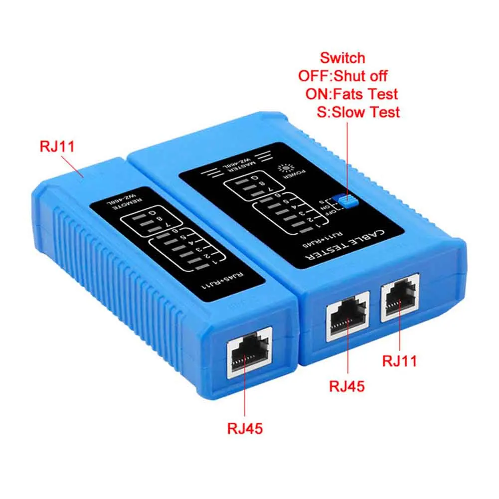 Инструмент для ремонта на батарейках Ethernet Lan проблема проводки широкое