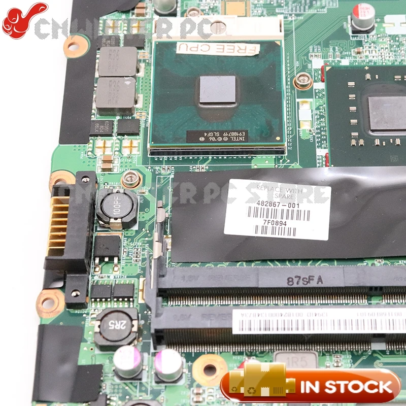 NOKOTION 504640-001 482867-001 для HP Pavilion DV5 DV5-1000 серия материнская плата ноутбука PM45 DDR2 |