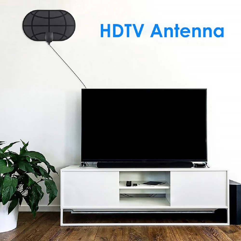 

1080P TV Antenna with Amplifier 50 Miles Long Range TV Aerial for Home Office