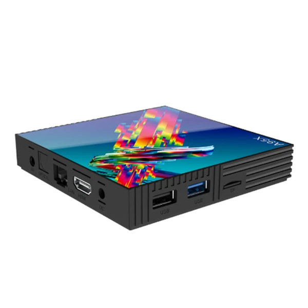 ТВ приставка A95X R3 RK3318 4 Гб + 64 ГБ Android 9 0 умный сетевой плеер HD