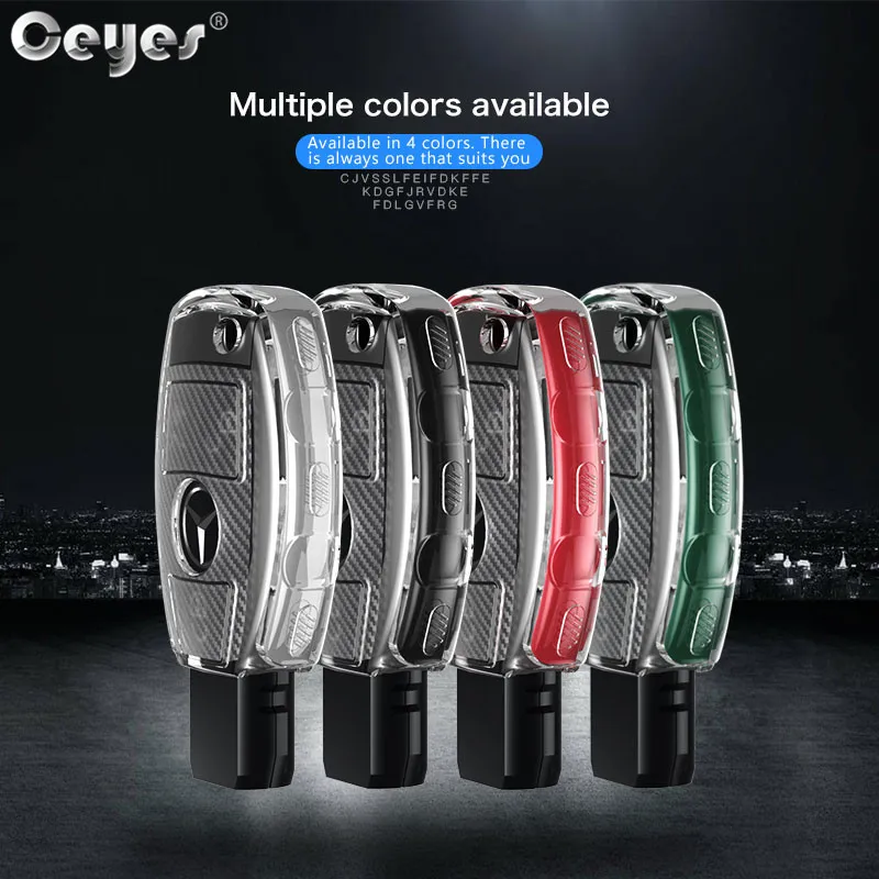 Чехол для автомобильных ключей защитный чехол с держателем Mercedes Benz A B C R G Class W205 W203