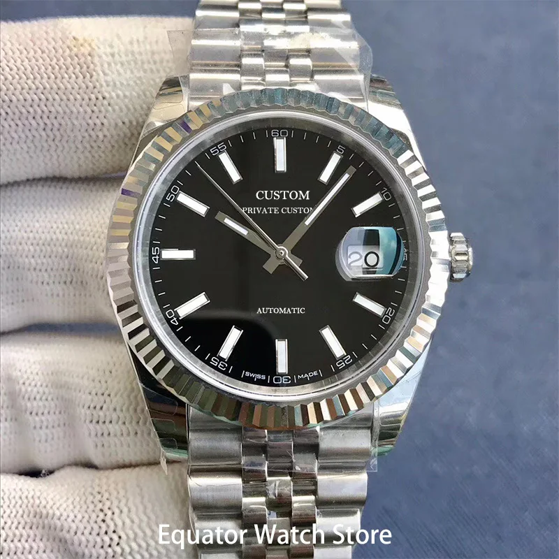 Мужские автоматические механические часы 40 мм сапфировое стекло нержавеющая