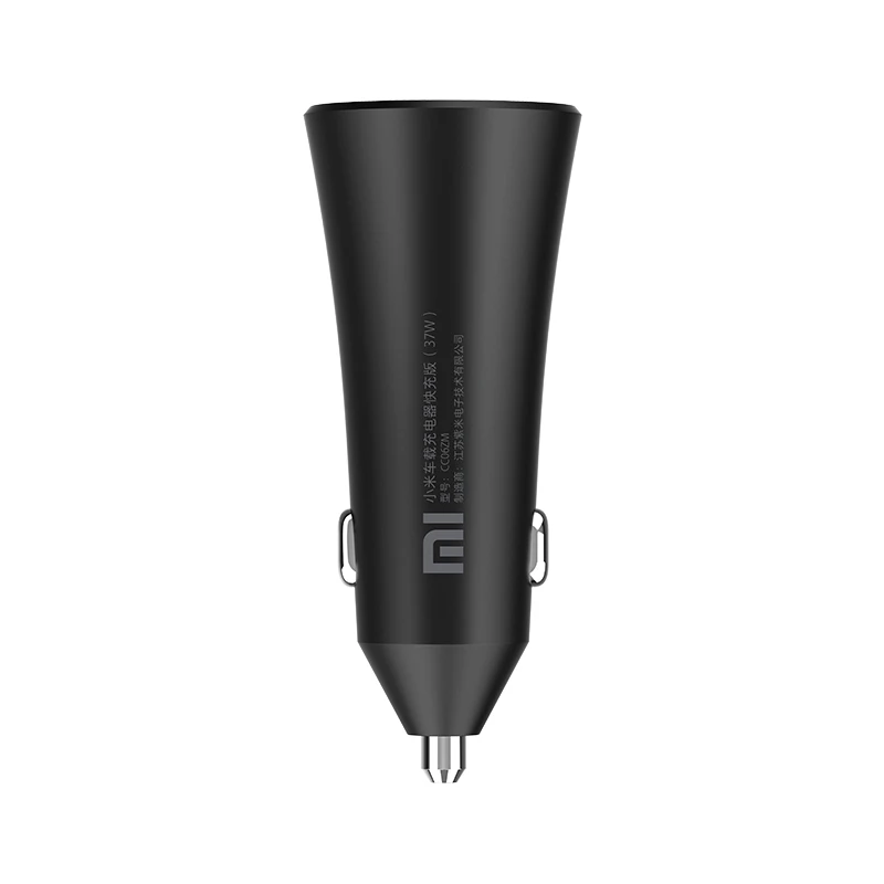 Xiaomi автомобильное Зарядное устройство 27 Вт Dual USB Quick Charge 37W 5 V/3A 9В/3A 12 V/2.25A безопасно