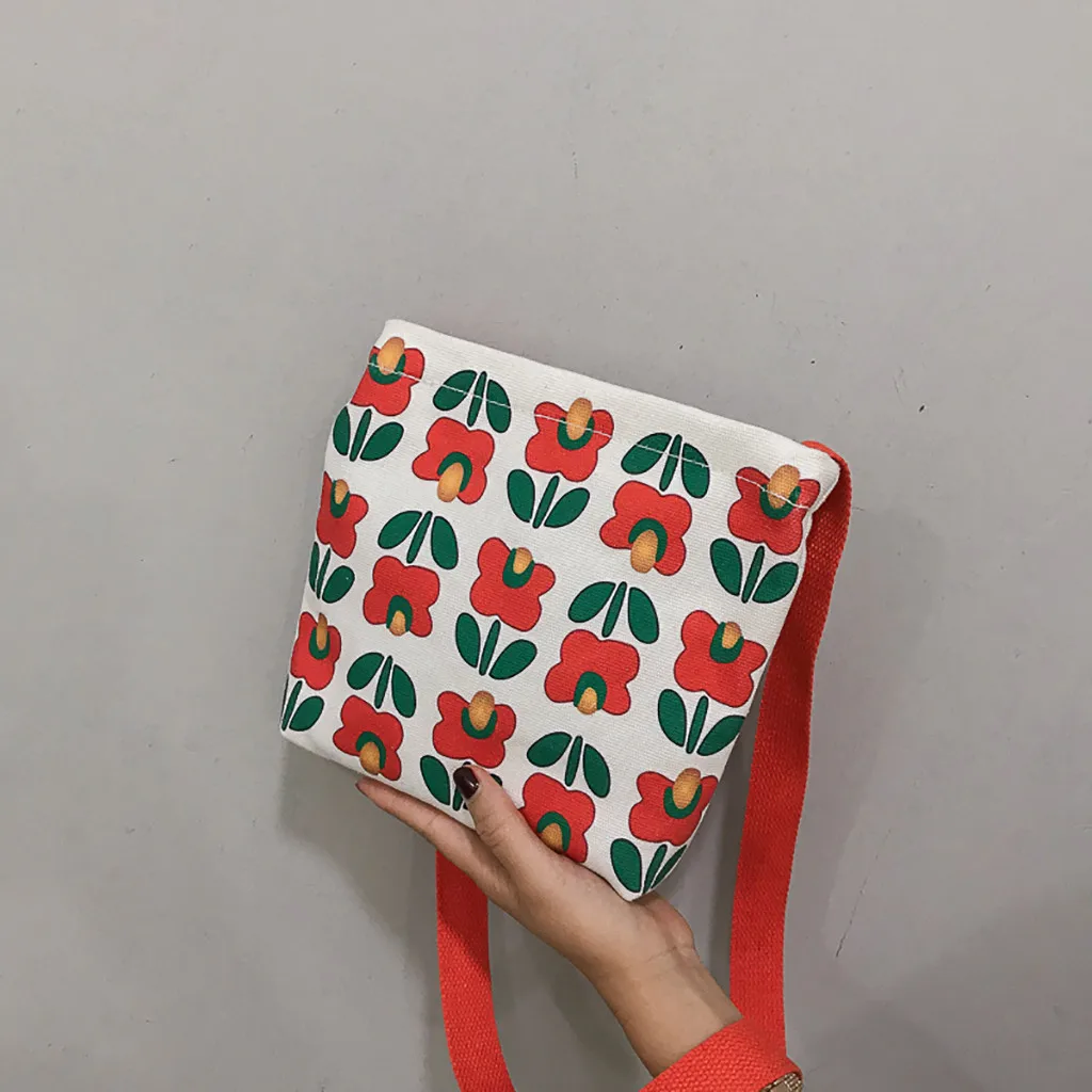 Женская простая Цветочная Холщовая Сумка с цепочками камень мульти женские