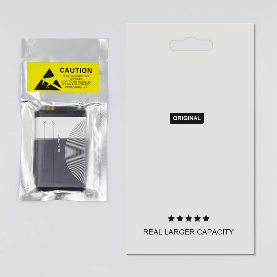 Аккумулятор для телефона PINZHENG BL 4C Nokia BL4C 5100 6100 1202 1265 1325 сменный аккумулятор 4C|bl 4c