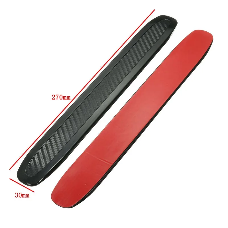 

2Pcs Bumper Guard Strip Kit Accessories Body Protector Anti-rub Rubber