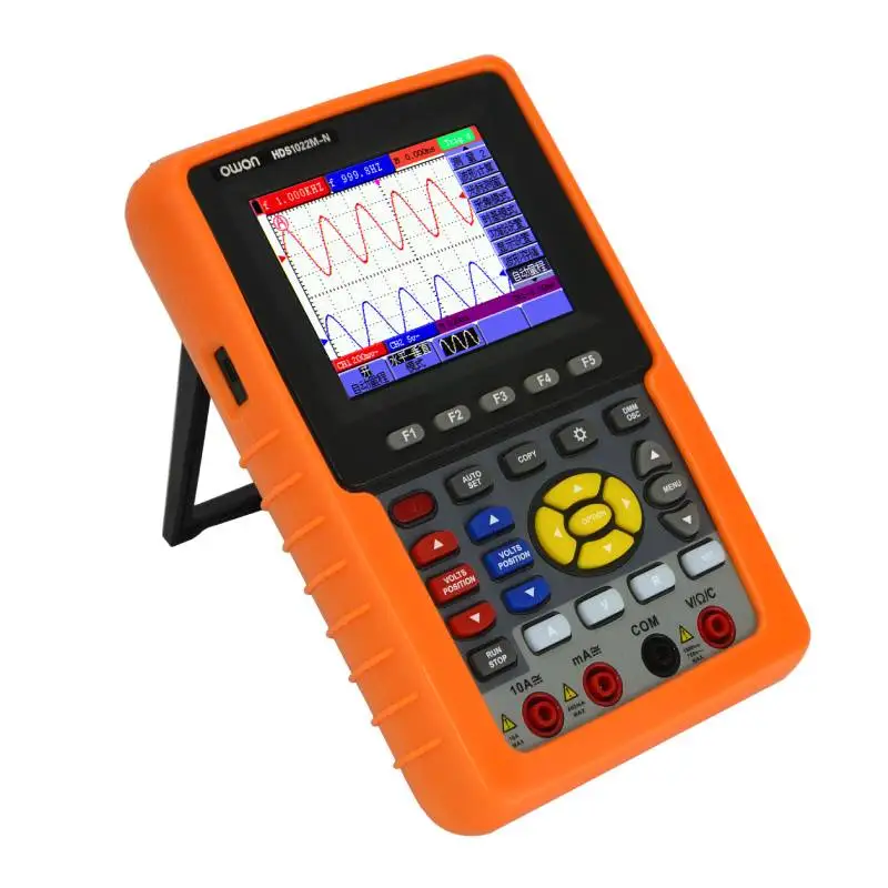 

Портативный осциллограф OWON HDS1022M-N/HDS1021M-N, цифровой осциллограф с двумя/одноканальными частотами 100 МГц и частотой дискретизации 20 МГц