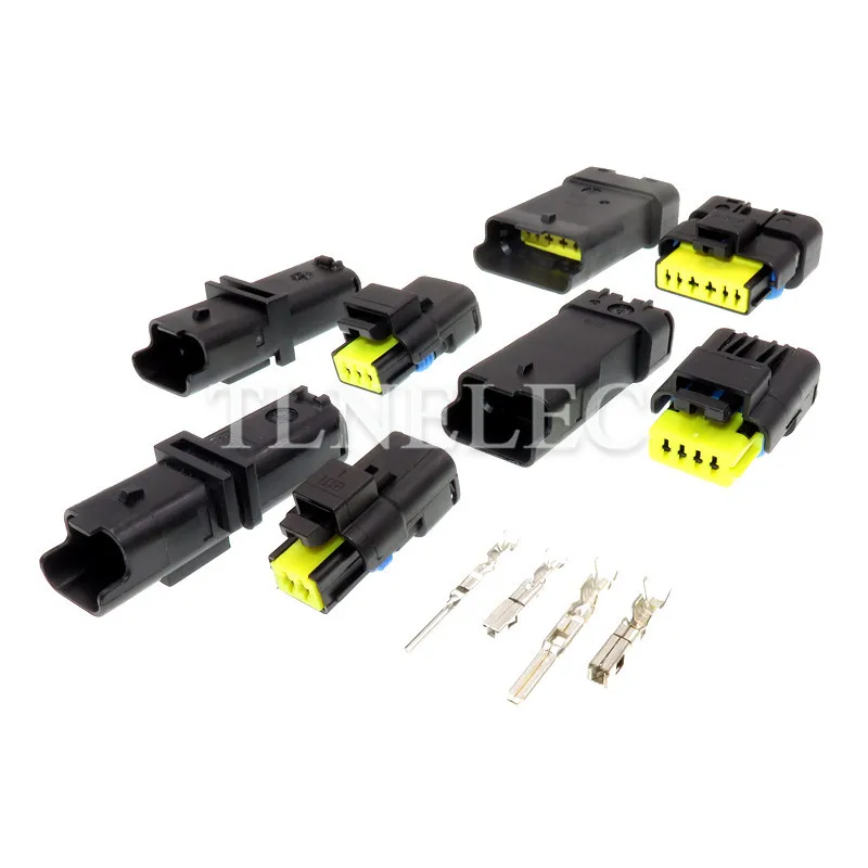 

2/3/4/6 Pin Way FCI Automotive Connector Male and Female Waterproof Connector